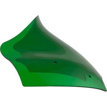 Kolor Flare Windshield - 10in. - Green