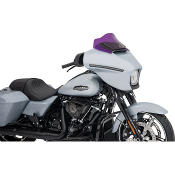 Kolor Flare Windshield - 8in. - Purple