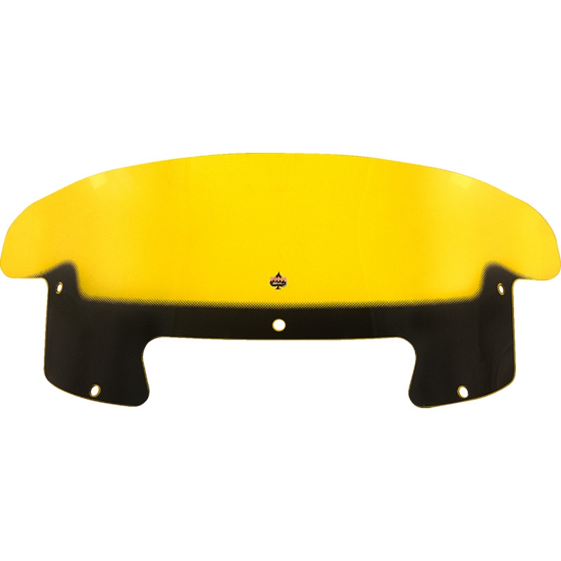 Kolor Flare Windshield - 8in. - Yellow