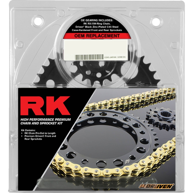 OEM Replacement Chain and Sprocket Kit - Natural