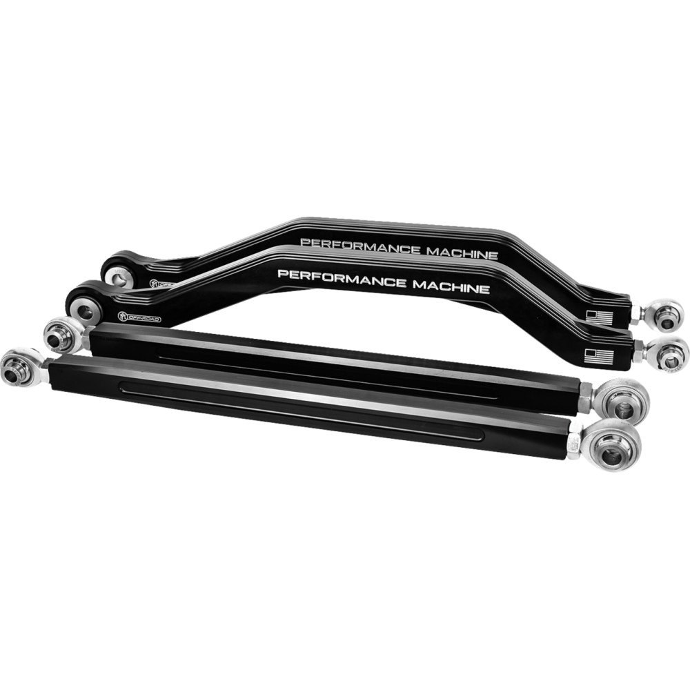 High Clearance Radius Rods - Black Contrast Cut