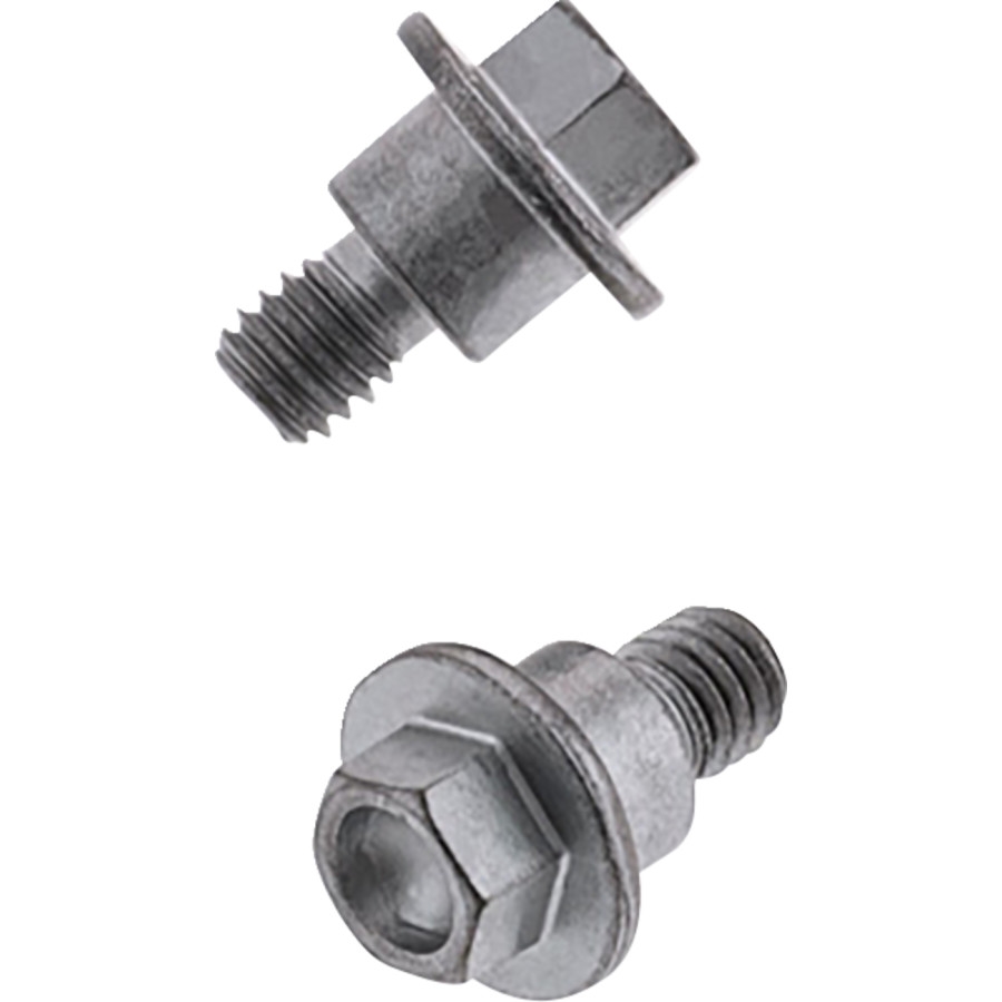 M6 Euro Style Shoulder Bolt for Fork Guard - M6 x 12 - 10 Pack