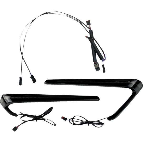 Saddlebag LED Lights - Smoke Lens