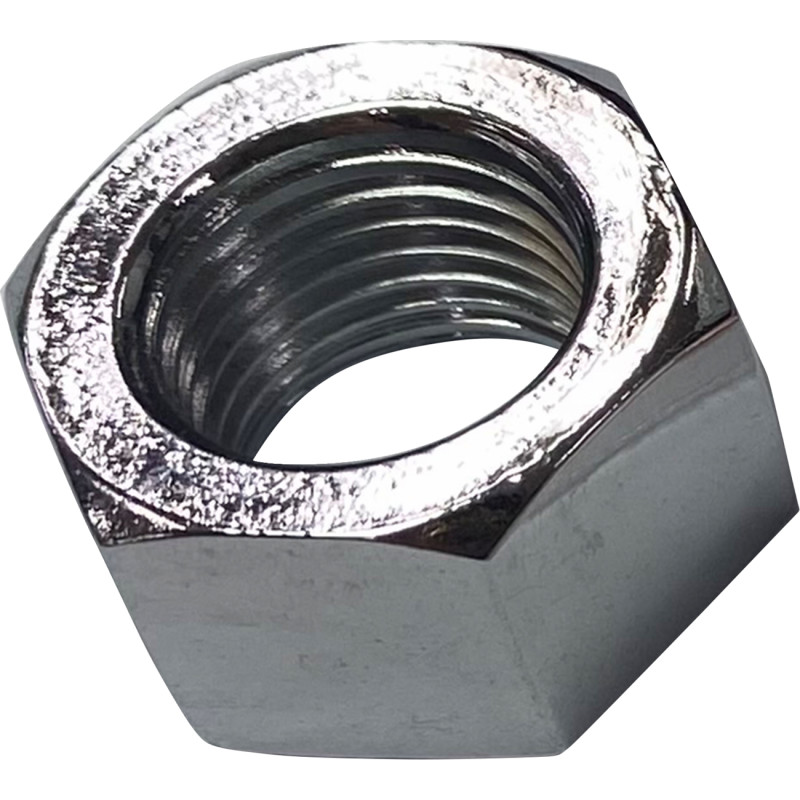 Axle Nut - Front - 5/8in. - 18x9/16in.x 5/16in. - Chrome