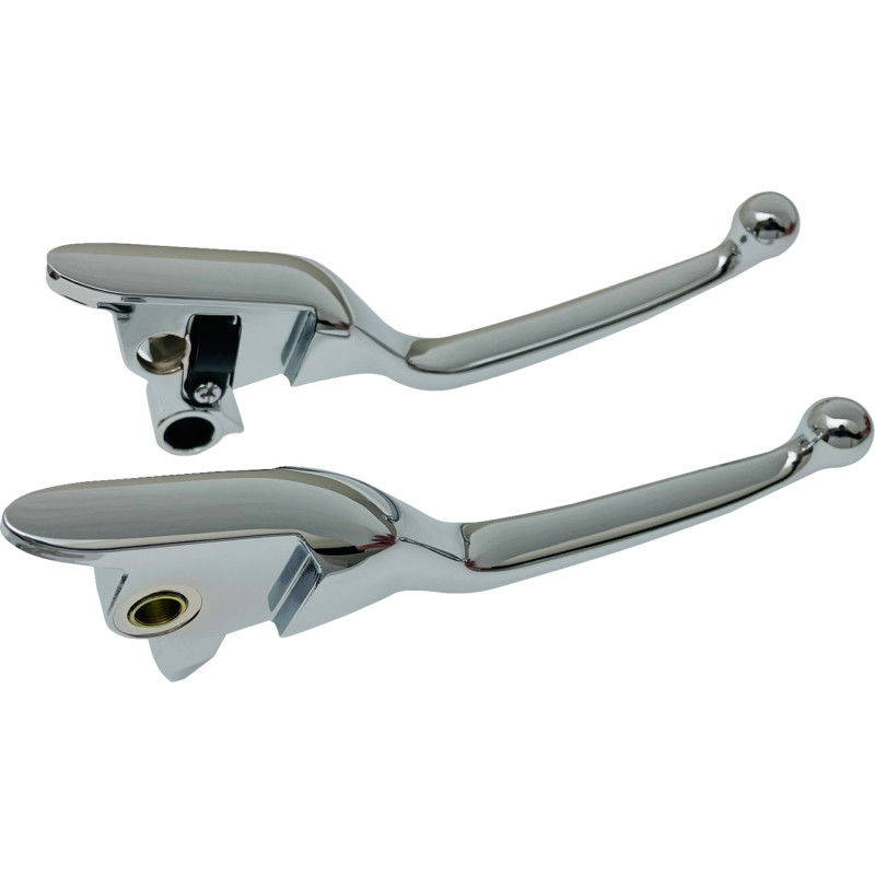 Narrow Lever Set - Chrome