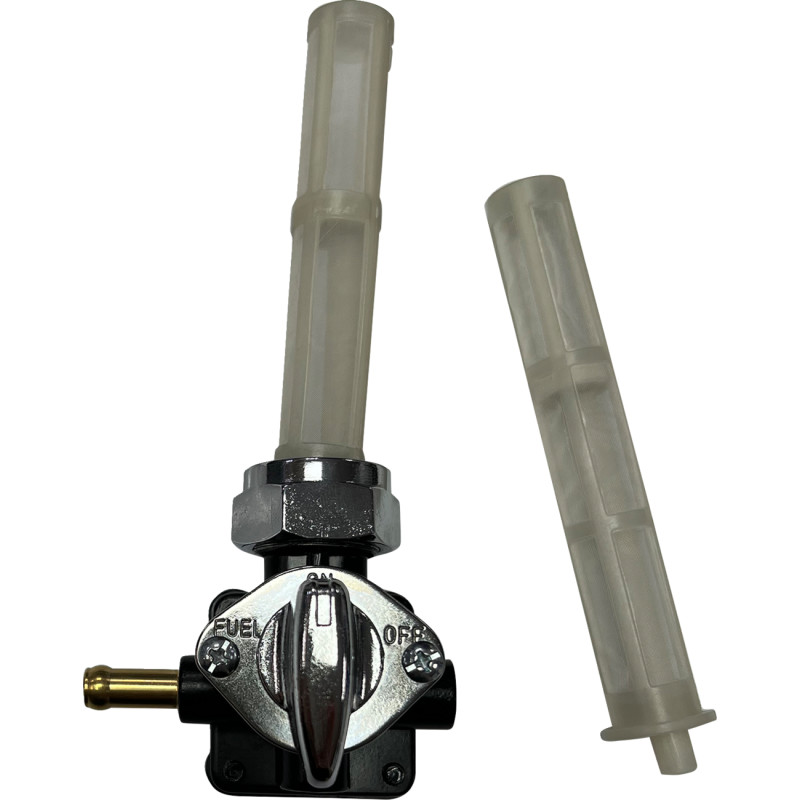 Vacuum Petcock - Left Outlet - Black