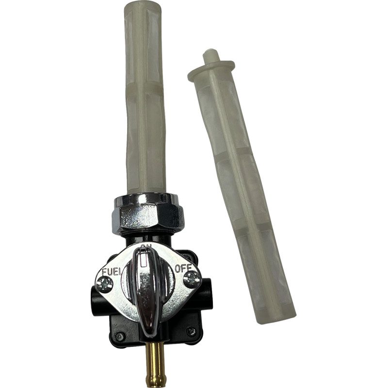 Vacuum Petcock - Downward Outlet - Black