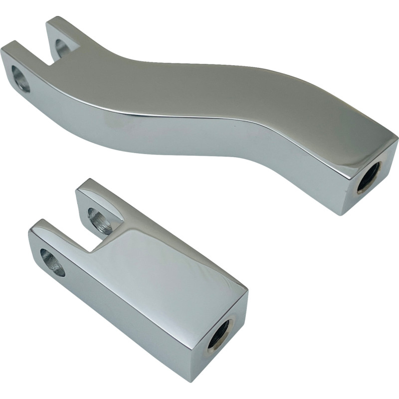 Passenger Footpeg Mount Kits - Chrome