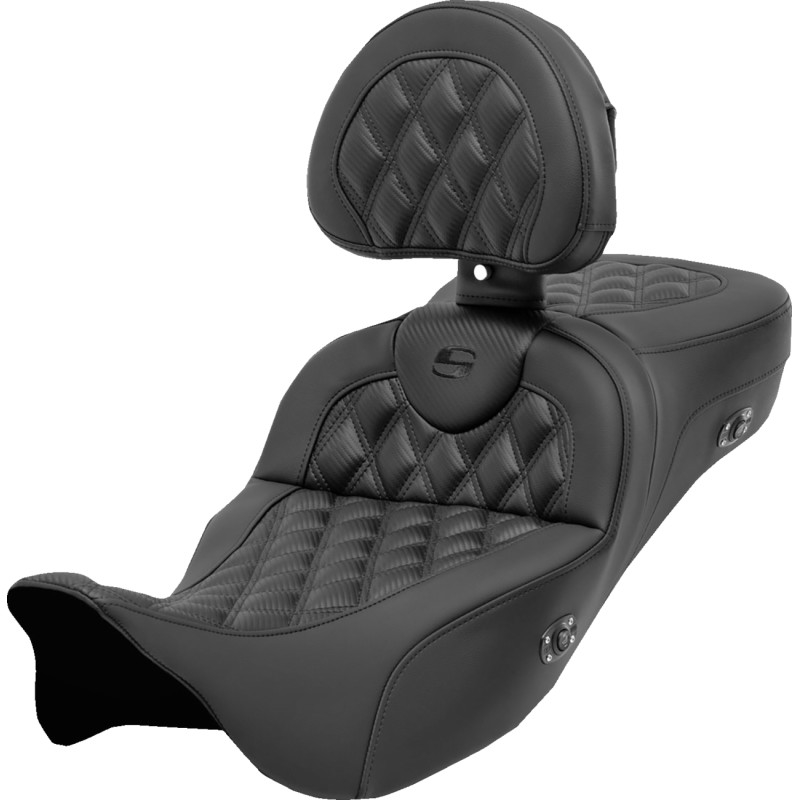 Extended Reach Heated Road Sofa Seat with Drivers Backrests