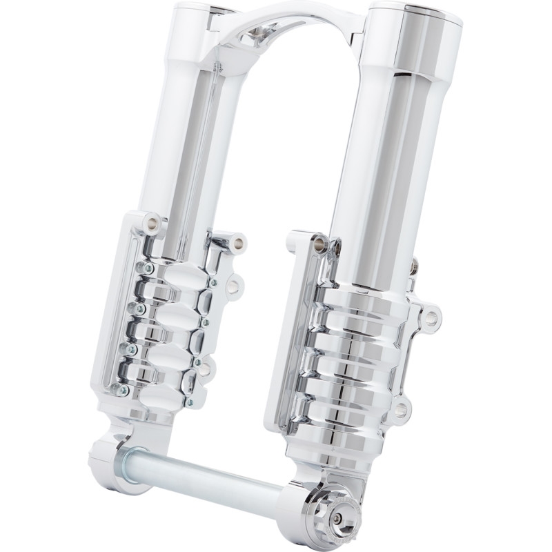 Method No Flex Inverted Fork Legs - Axial Brake - Chrome