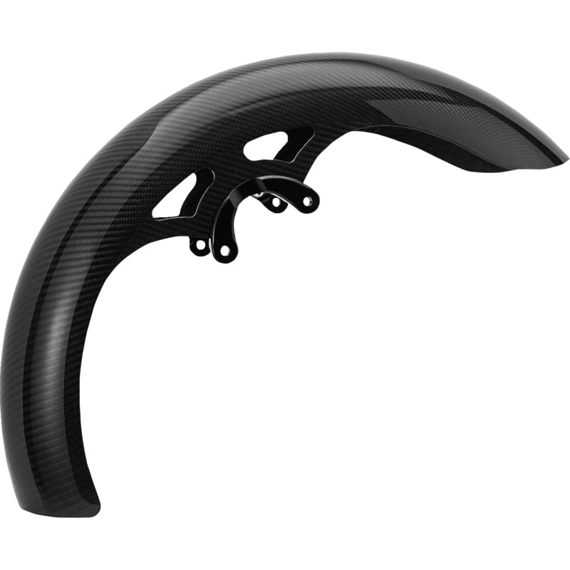 Carbon Fiber Wrapper Front Fender - 19in.