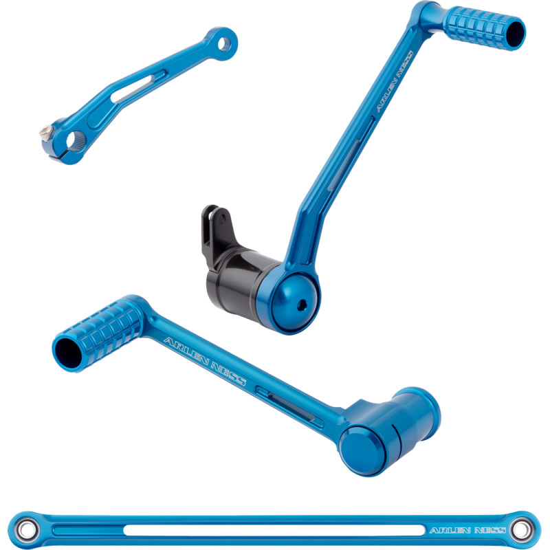 SpeedLiner Foot Control Kit - Blue Anodized