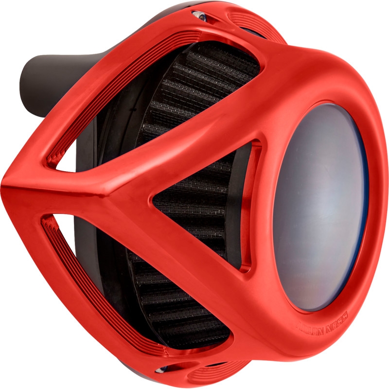 Clear Tear Series Air Cleaner Kit - Red Anodized