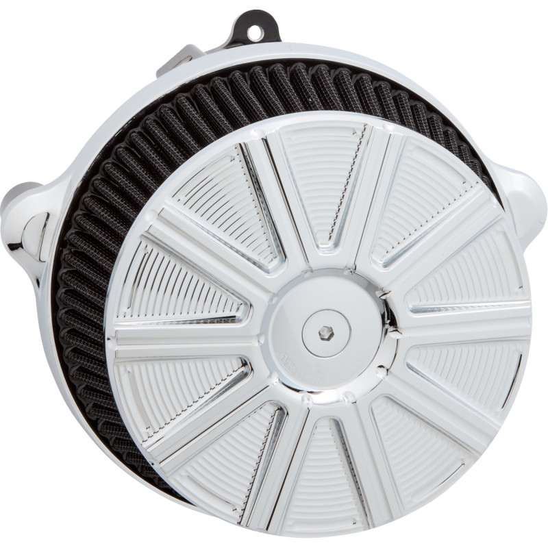 Big Sucker Stage I Air Filter Kit - 10-Gauge - Chrome
