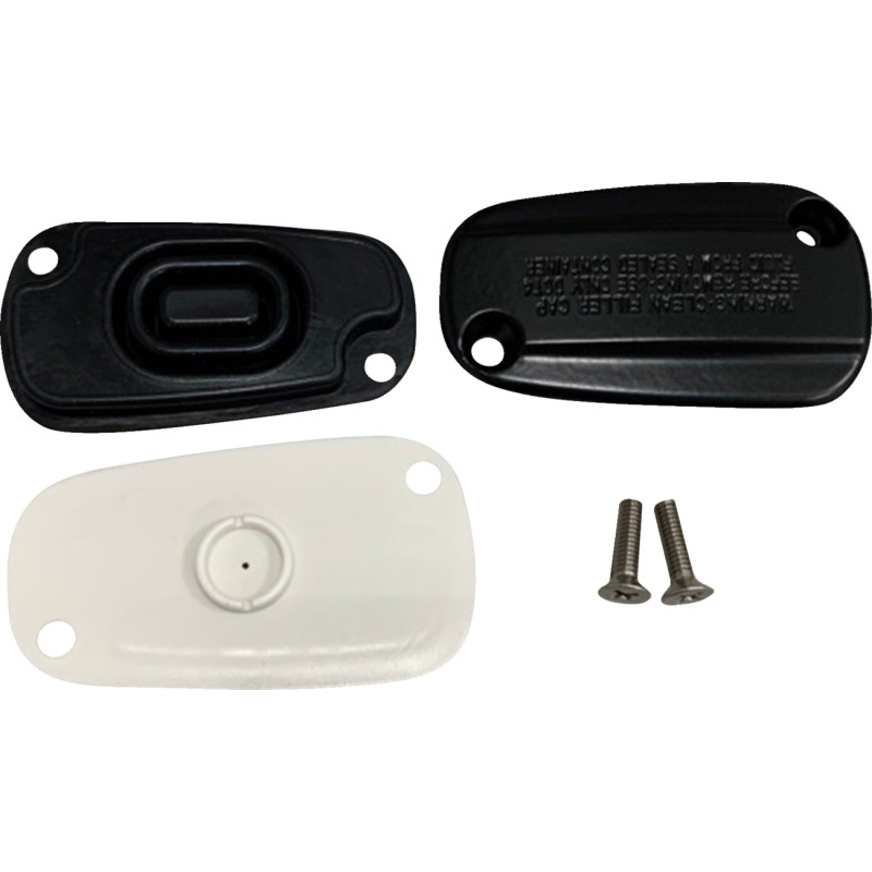 Rear Brake Master Cylinder Cover Kit - Black