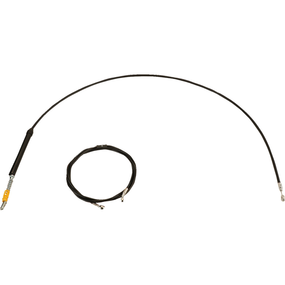 Standard Cable/Brake Line Kit - 18in.-20in. Ape Hanger Handlebar - Black Vinyl