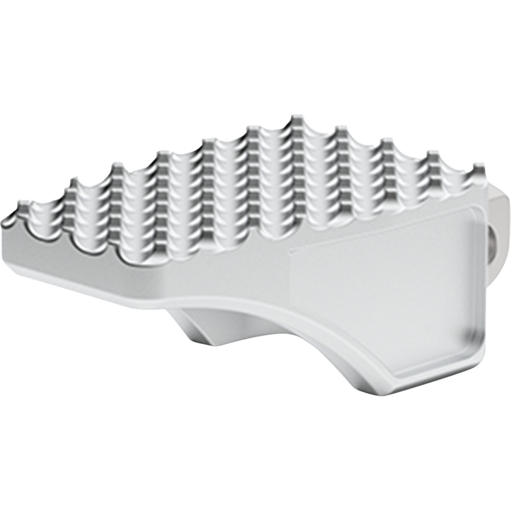 County Line Billet Footpegs - Raw