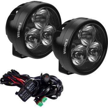 Cannon Race Series 3 Hybrid Driving Light -  Clear Lenses