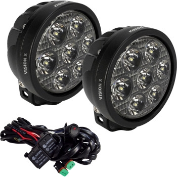 Cannon Race Series 7 Led Driving Light - Clear Lenses