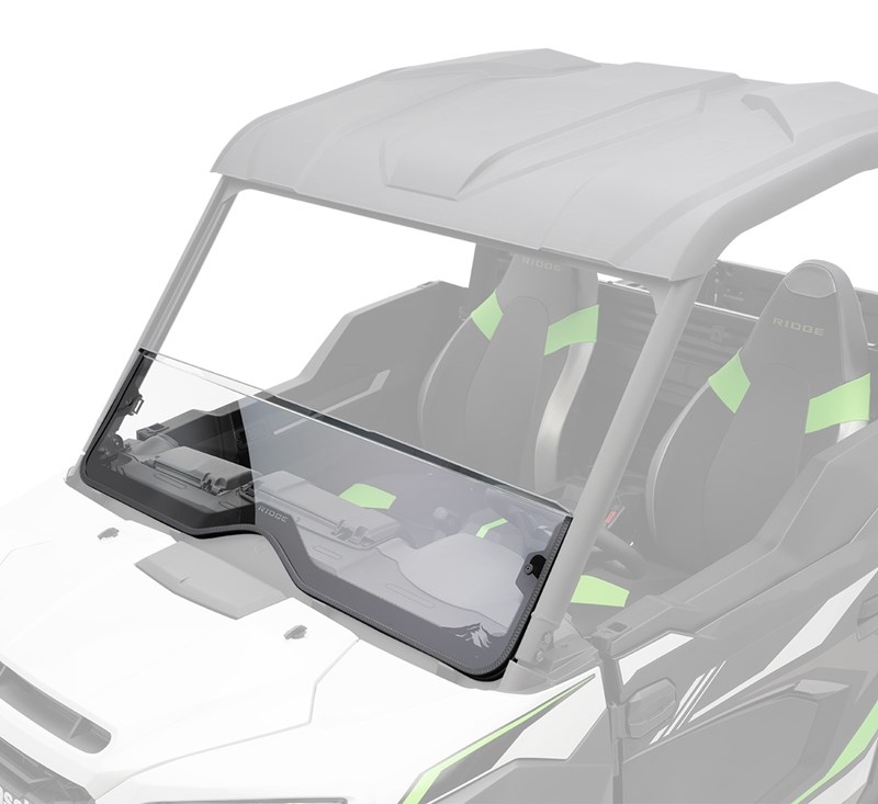 KQR Half Windshield - Polycarbonate