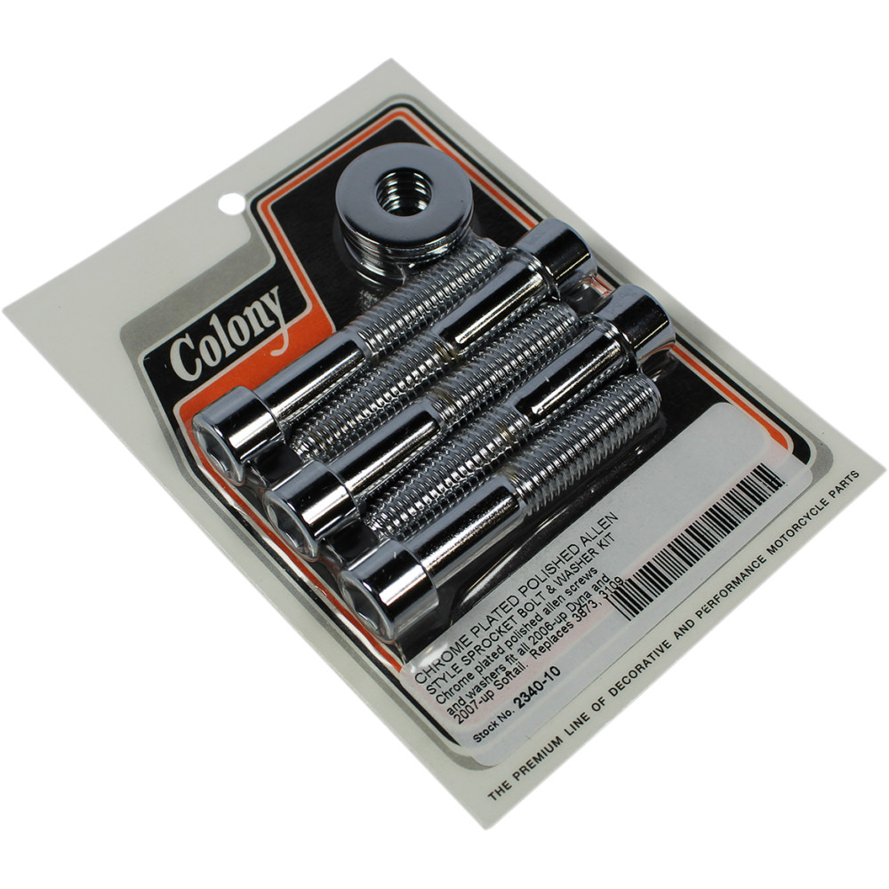 Rear Sprocket and Pulley Hardware Kit - Allen Style