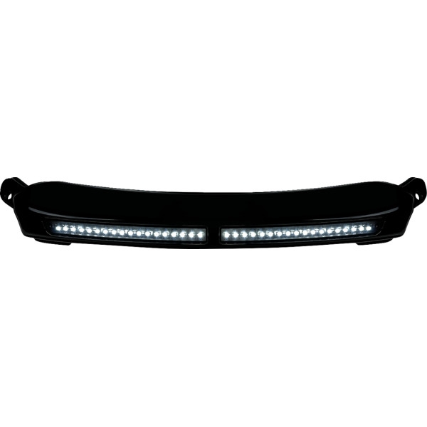 DRL Center Windshield Trims - Gloss Black