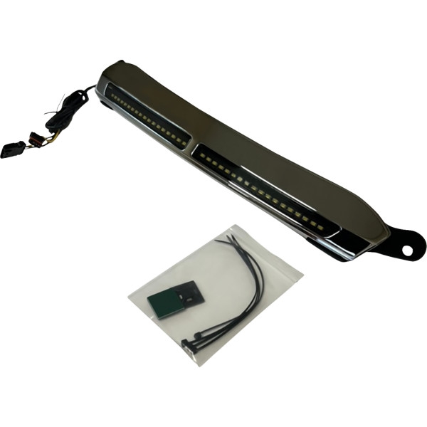 DRL Center Windshield Trims - Chrome