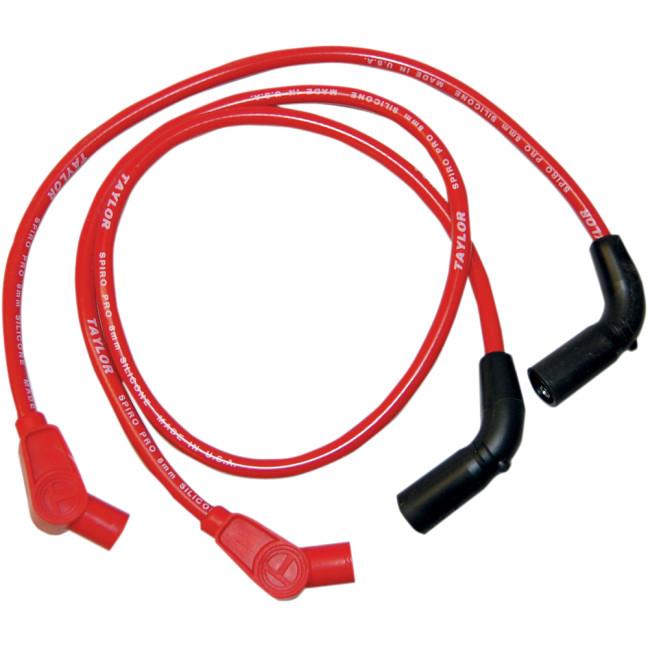 8mm Custom Colored Plug Wires - Red