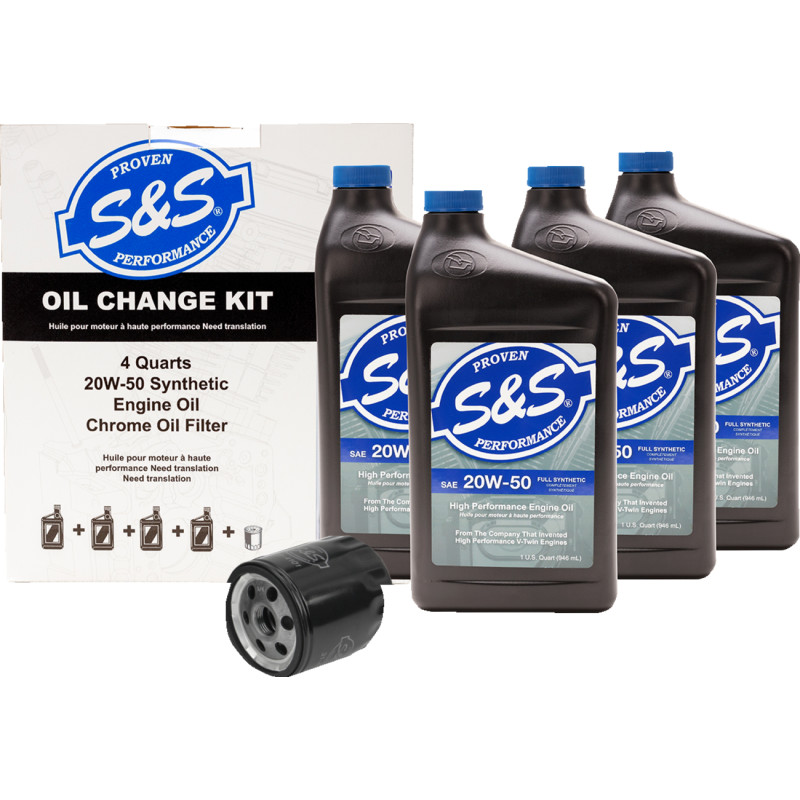 Oil Change Kit - Black