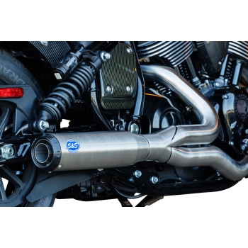 Qualifier 2-Into-1 Exhaust Systems - Race Only - Brushed Stainless
