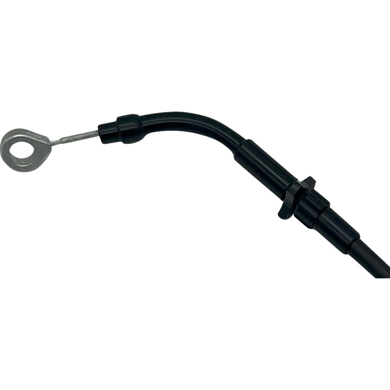 EZ Install Upper Clutch Cable - Stock - Black Braided
