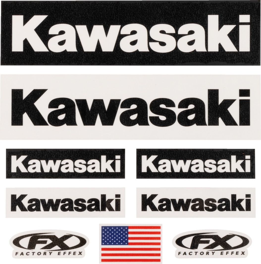 Jersey Iron-On Kit - Kawasaki