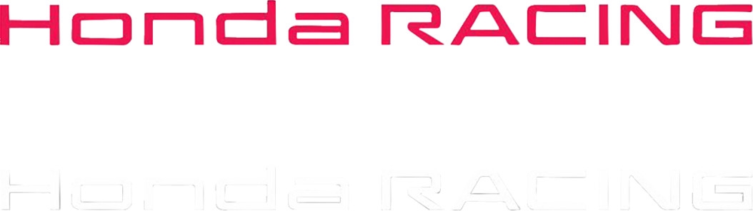 Die-Cut Logo Decal - 1ft. - Honda Racing Red