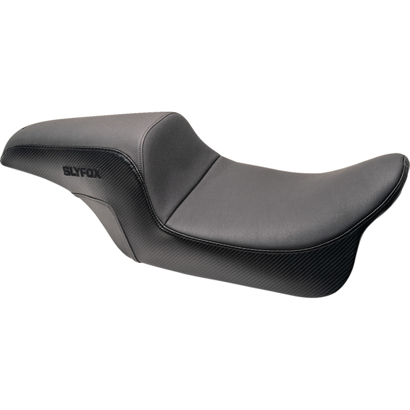 Predator Seat - 11 1/2in. Front 6in. Rear - Black Logo