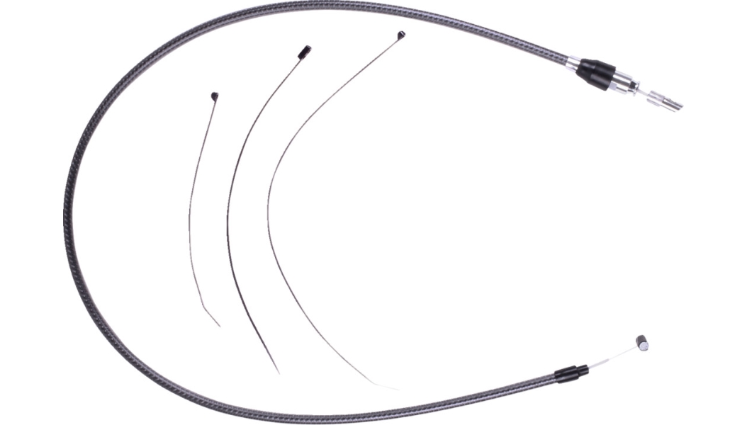 Alternate Length Karbonfibr Quick Connect Braided Upper Clutch Cable - 41in.