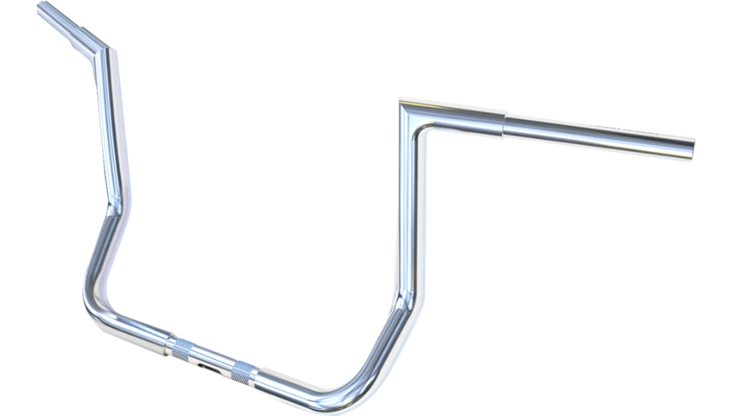 14in. Crusader Square Top Handlebar - Chrome
