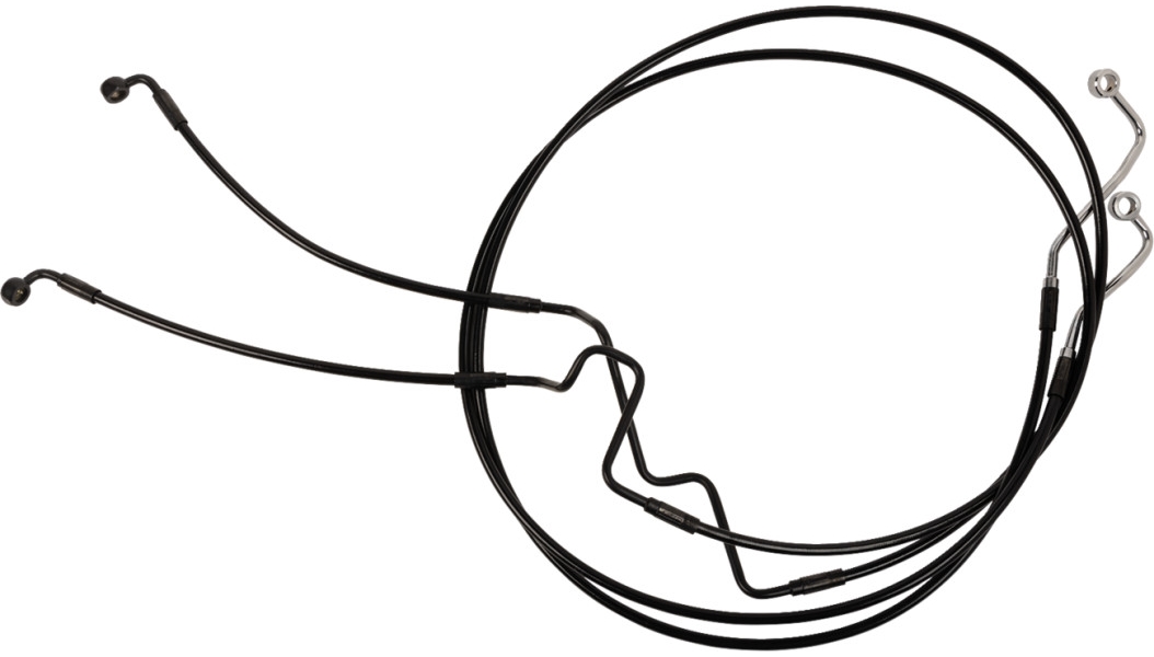 XR Stainless Extreme Response Front DOT Lower Brake Line