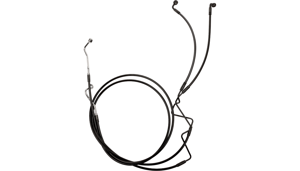 XR Stainless Extreme Response Front DOT Lower Brake Line