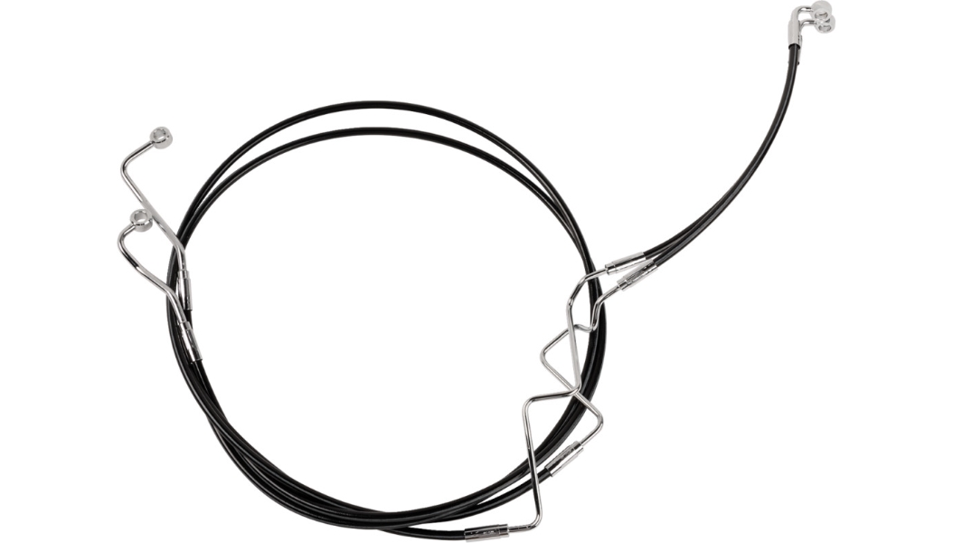 XR Stainless Extreme Response Front DOT Lower Brake Line