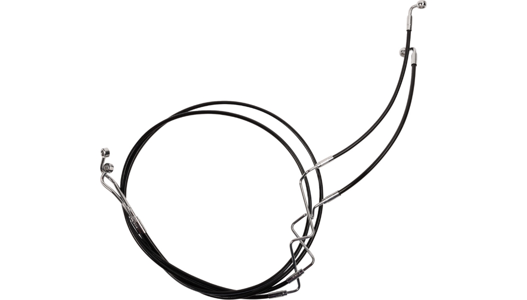 XR Stainless Extreme Response Front DOT Lower Brake Line