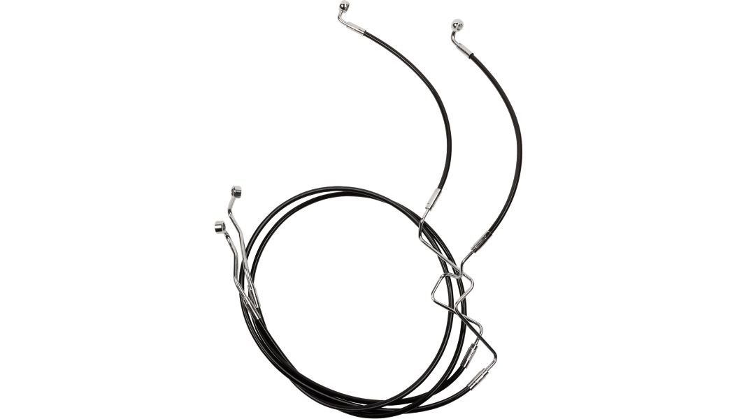 XR Stainless Extreme Response Front DOT Lower Brake Line
