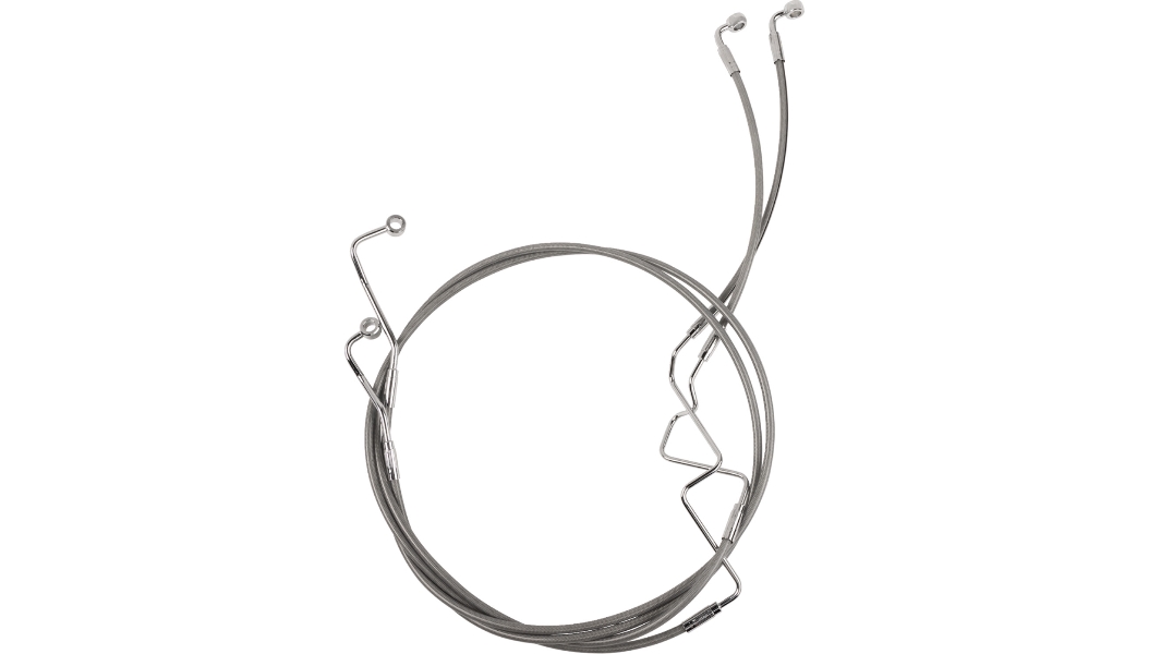 XR Stainless Extreme Response Front DOT Lower Brake Line