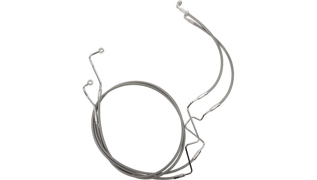 XR Stainless Extreme Response Front DOT Lower Brake Line