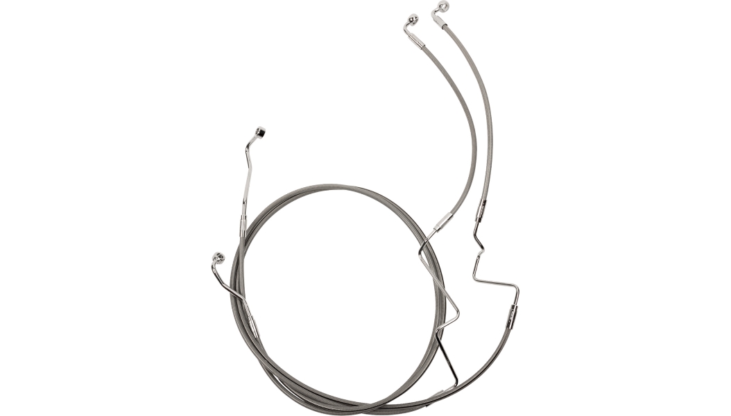 XR Stainless Extreme Response Front DOT Lower Brake Line