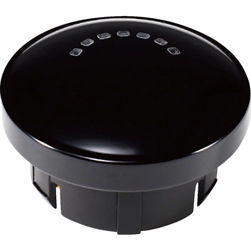 Fuel Gauge - LED - Black