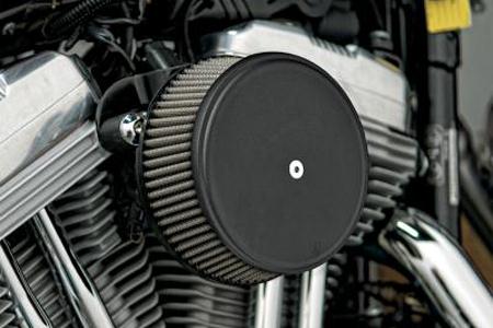 Scalloped Billet Cover for Billet Sucker and Big Sucker Stage I - Black