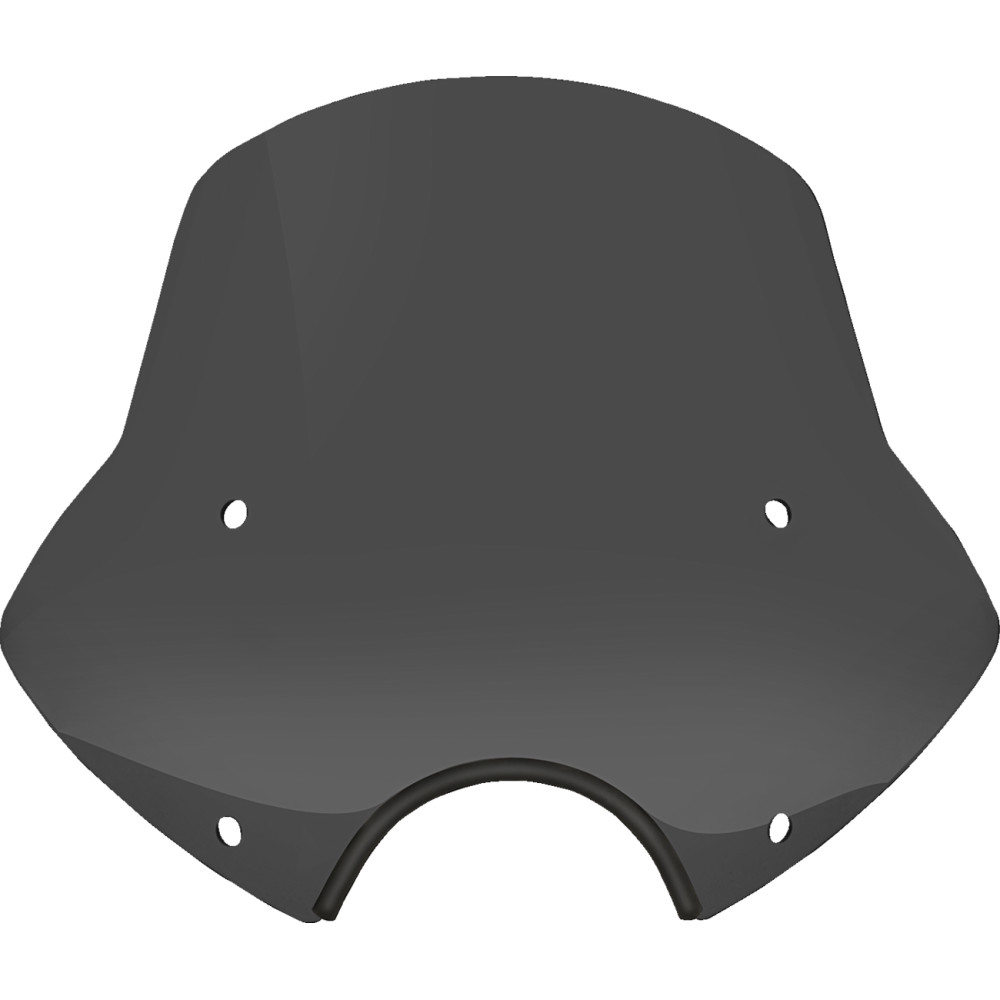 Speed Demon Windshield (7in. Cutout) - 15in. - Dark Black Smoke