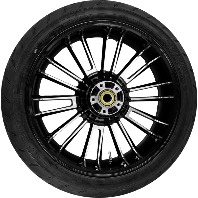 Atlantic Rear Wheel with Dunlop Tire - 18in x 5.5in. - Black Cut