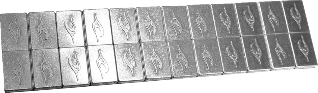 Wheel Weights - Polished - 0.5oz. - 24 Pack