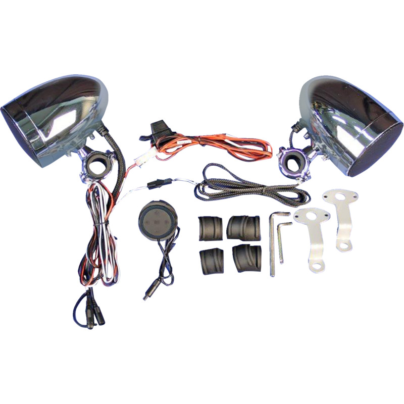 Bluetooth Handlebar Mount Self-Amplified Speaker Kit